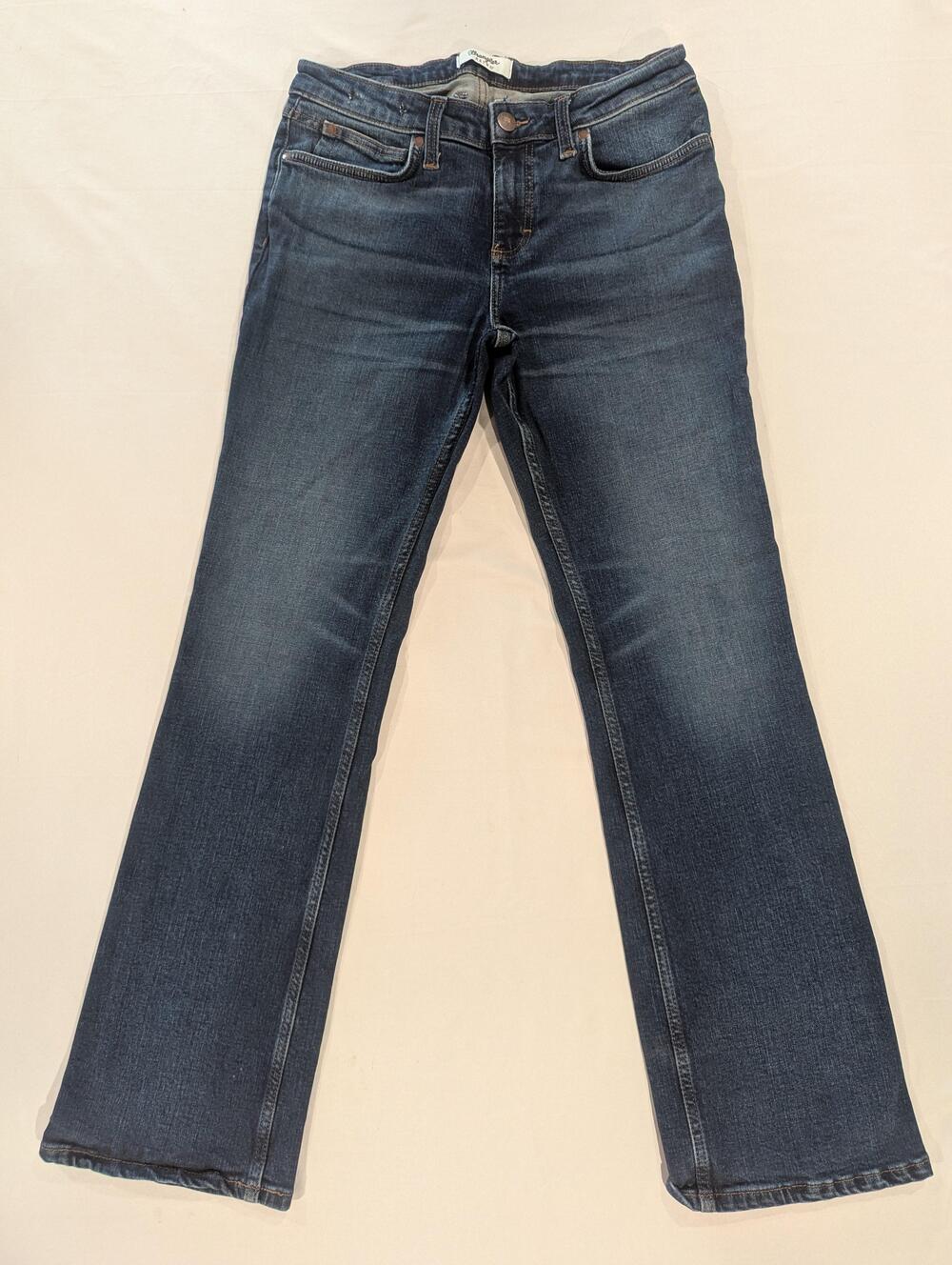 Wrangler Retro Jeans Mens 29x32 Blue Med Wash Regular Straight Stretch Denim